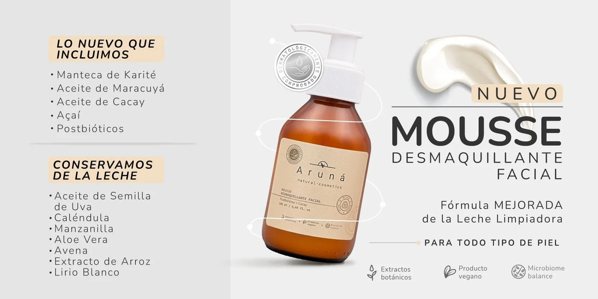 Mousse Desmaquillante Facial